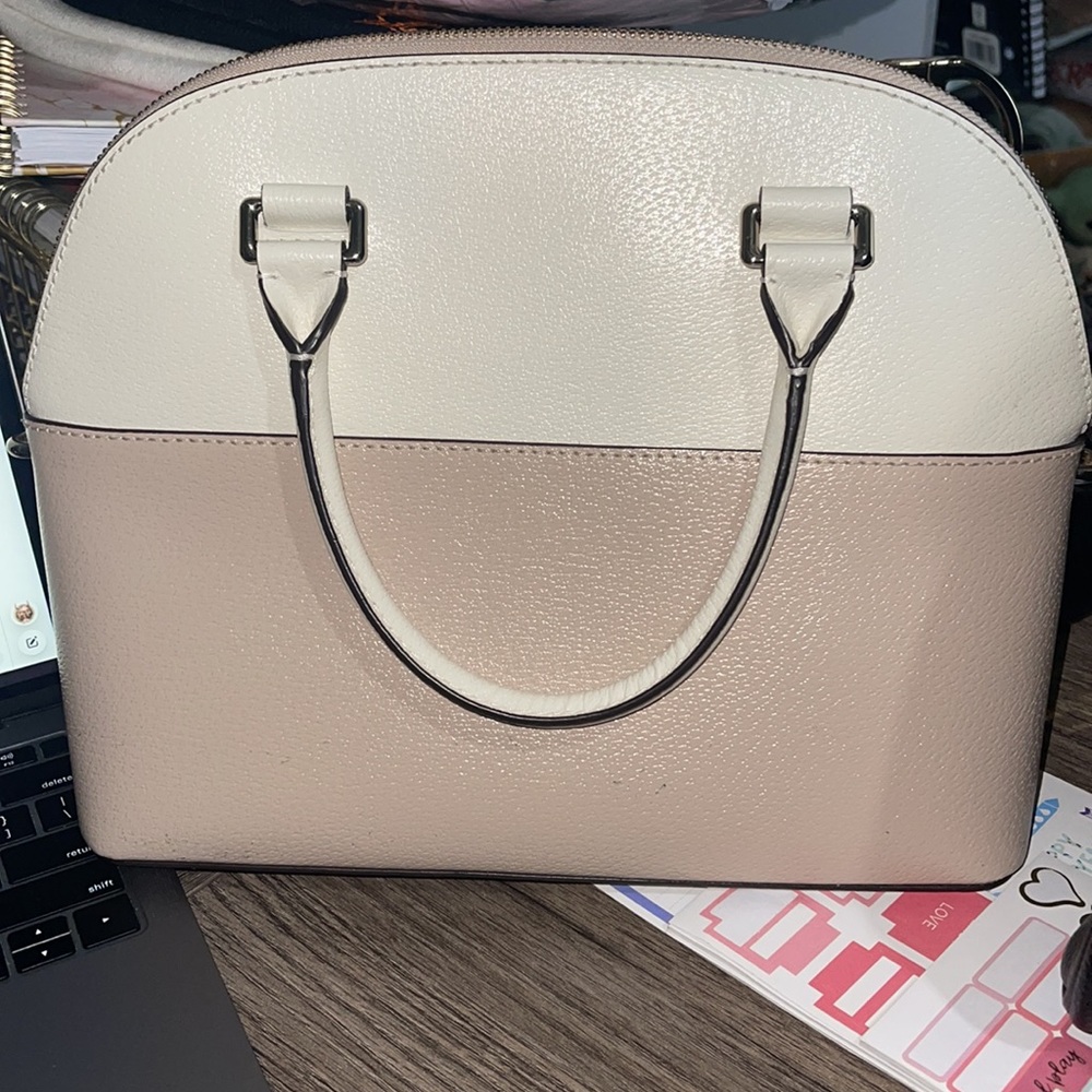 Kate Spade Cream and Tan Crossbody Bag - Picture 3 of 5